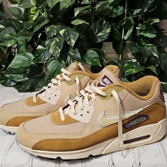 Nike Air Max 90 Varsity Pack Muted Bronze Tan And Brown Sneakers 13 main image 7